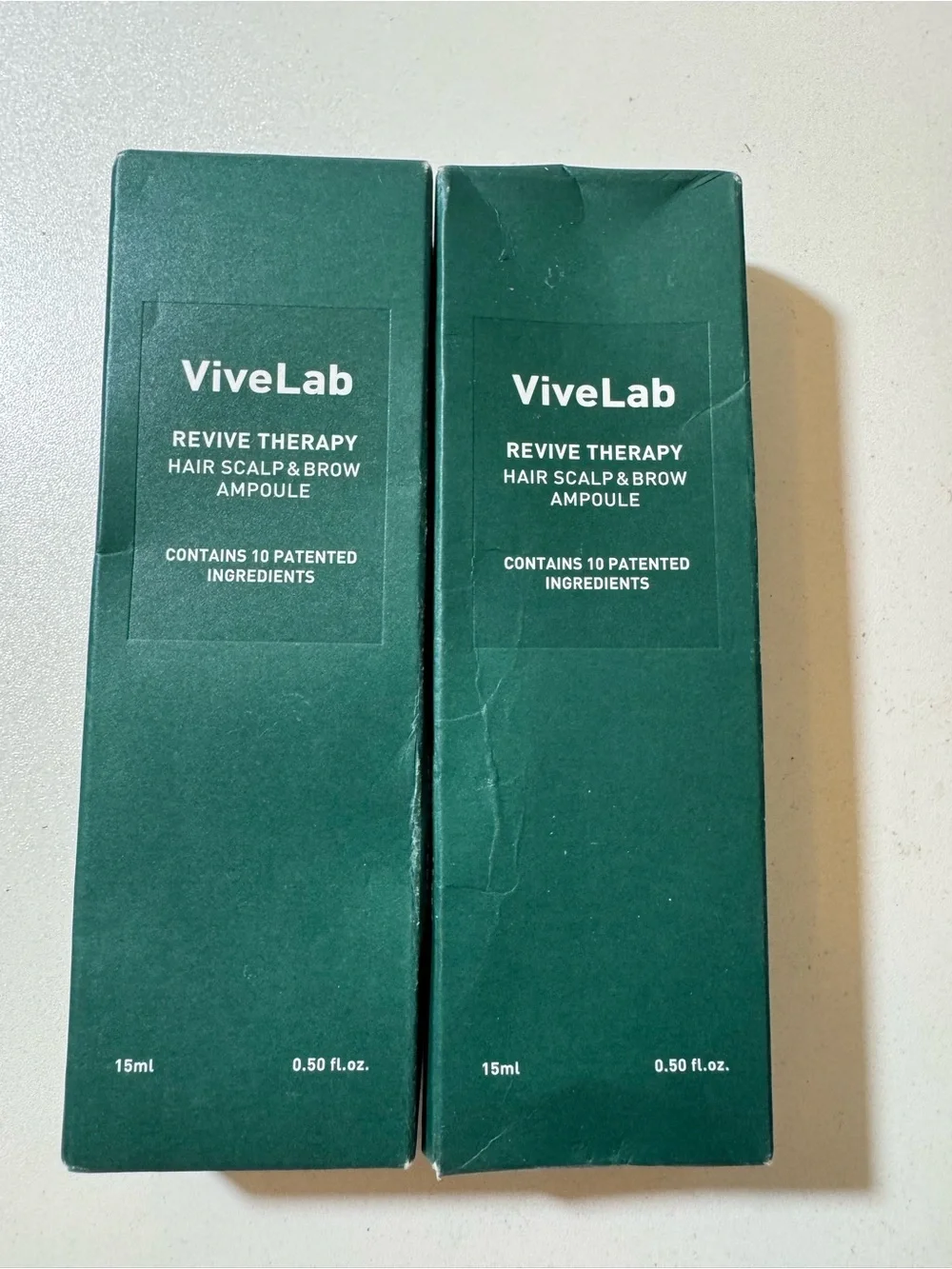 Revive Therapy Hair Scalp & Brow Ampoule- 2 Pack